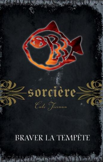 Couverture du livre « Sorcière t.13 ; braver la tempête » de Cate Tiernan aux éditions Editions Ada