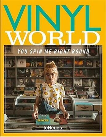 Couverture du livre « Vinyl world » de Markus Caspers aux éditions Teneues Verlag