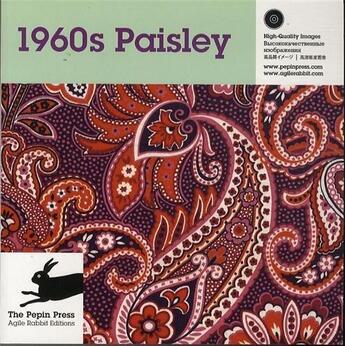 Couverture du livre « 1960s Paisley » de Pepin Van Roojen aux éditions Pepin