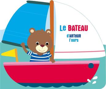 Couverture du livre « Le bateau d'Arthur l'ours » de  aux éditions Le Ballon