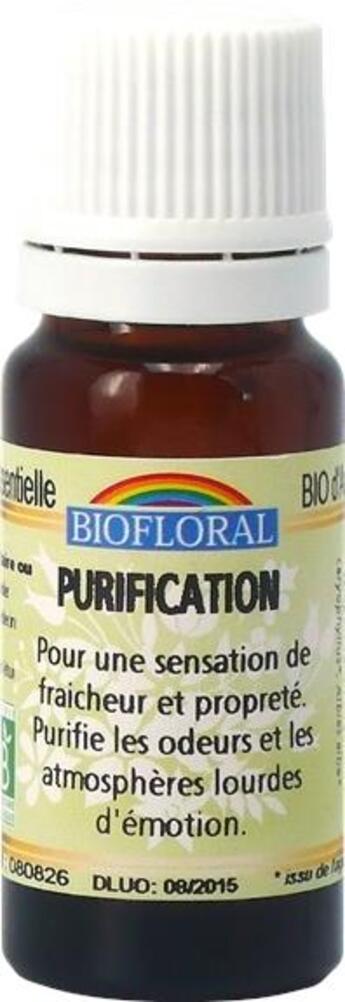 Couverture du livre « Huile d'ambiance purification- 10ml - bio » de  aux éditions Dg-exodif