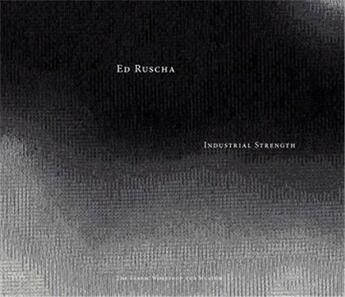 Couverture du livre « Ed Ruscha ; industrial strength » de  aux éditions Dap Artbook