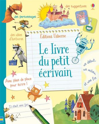 Couverture du livre « Le livre du petit ecrivain » de Daynes/Stowell aux éditions Usborne