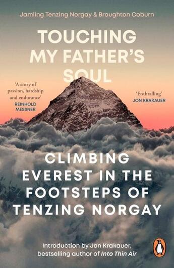 Couverture du livre « TOUCHING MY FATHER''S SOUL » de Broughton Coburn et Jamling Tenzing Norgay aux éditions Ebury Press