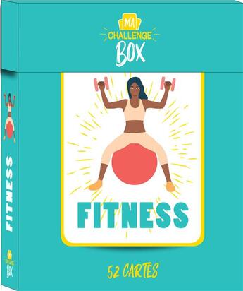 Couverture du livre « Ma challenge box : ffitness » de Gaelle Berthelet aux éditions Editions 365