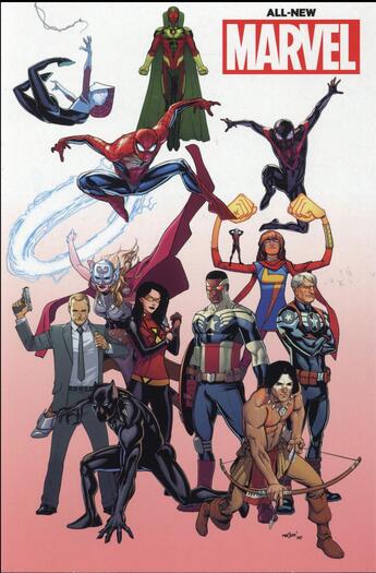 Couverture du livre « All-new Marvel n.1 ; coffret » de  aux éditions Panini Comics Fascicules