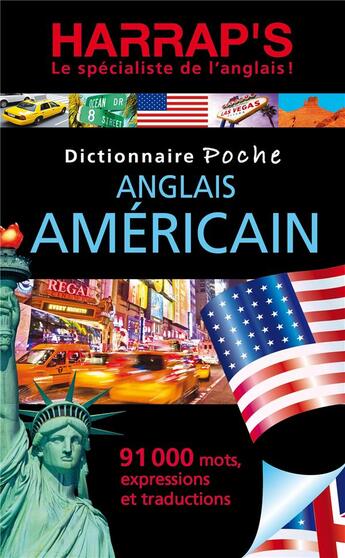 Couverture du livre « Harrap's poche anglais américain » de  aux éditions Harrap's