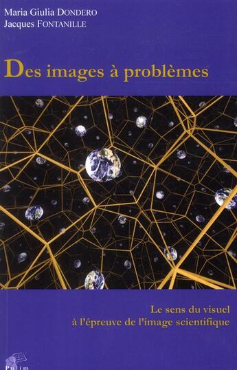 Couverture du livre « Des images à problèmes : Le sens du visuel à l'épreuve de l'image scientifique » de Jacques Fontanille et Maria Giulia Dondero aux éditions Pu De Limoges