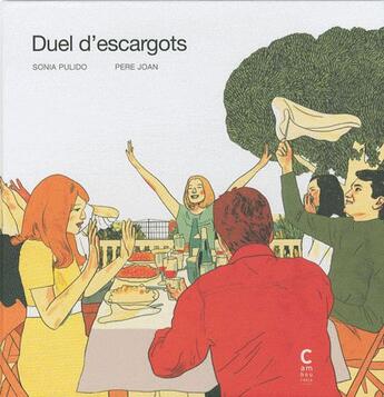 Couverture du livre « Duel d'escargots » de Sonia Pulido aux éditions Cambourakis