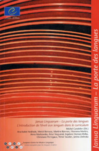 Couverture du livre « Janua linguarum - la porte des langues » de Michel Candelier aux éditions Conseil De L'europe