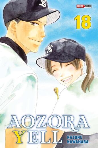 Couverture du livre « Aozora Yell, un amour en fanfare Tome 18 » de Kazune Kawahara aux éditions Panini