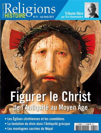 Couverture du livre « Religions et histoire N.51 ; figurer le Christ » de Religions Et Hstoire aux éditions Religions Et Histoire