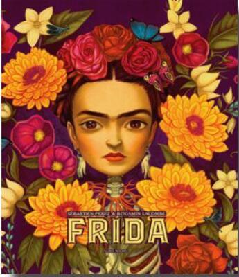 Couverture du livre « Frida » de Benjamin Lacombe aux éditions Gingko Press