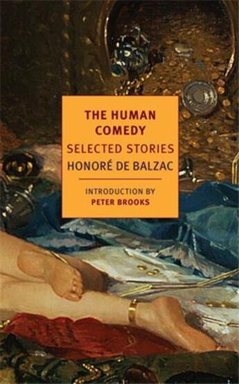 Couverture du livre « The human comedy ; selected stories » de Honoré De Balzac aux éditions Random House Us