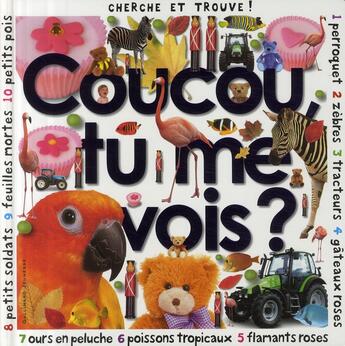 Couverture du livre « Coucou tu me vois ? » de Tainsh Robert aux éditions Gallimard-jeunesse