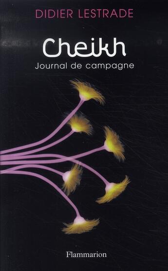 Couverture du livre « Cheikh » de Didier Lestrade aux éditions Flammarion