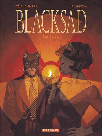 Couverture du livre « Blacksad Tome 3 : âme rouge » de Juan Diaz Canales et Juanjo Guarnido aux éditions Dargaud
