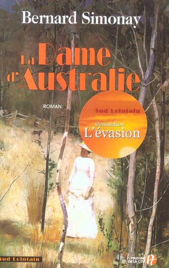 Couverture du livre « La dame d'australie » de Bernard Simonay aux éditions Presses De La Cite