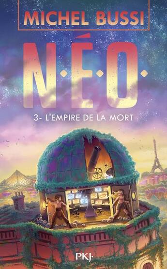 Couverture du livre « N.E.O. t.3 ; l'empire de la mort » de Michel Bussi aux éditions Pocket Jeunesse