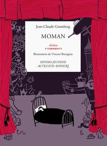 Couverture du livre « Moman » de Jean-Claude Grumberg et Vincent Boureau aux éditions Actes Sud-papiers