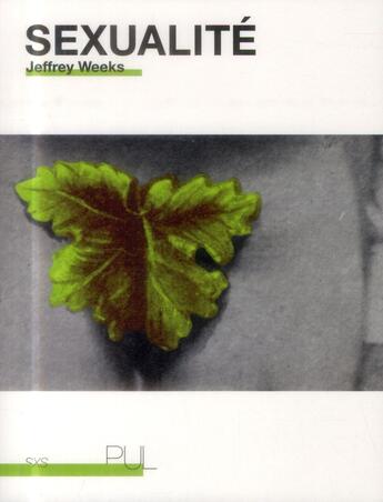 Couverture du livre « Sexualite » de Weeks Jeffrey aux éditions Pu De Lyon