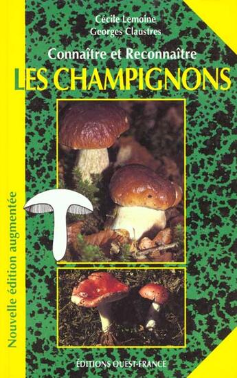 Couverture du livre « Aed connaitre et reconnaitre les cham. » de Cecile Lemoine aux éditions Ouest France