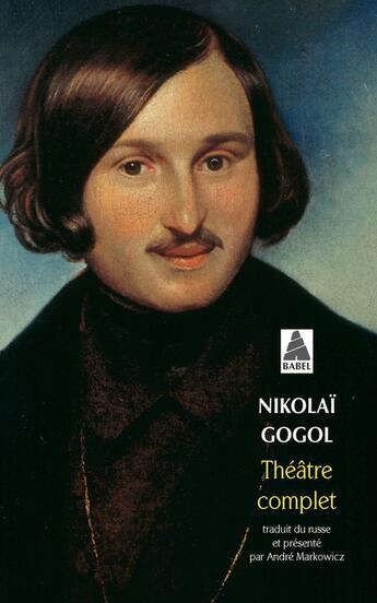 Couverture du livre « Théâtre complet » de Gogol Nicolas aux éditions Actes Sud