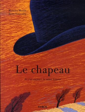 Couverture du livre « Le chapeau ; et c'est toujours la même histoire » de Remi Saillard et Marcus Malte aux éditions Syros