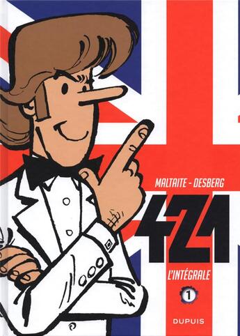 Couverture du livre « 421 : Intégrale vol.1 : Tome 0 à Tome 2 » de Eric Maltaite et Stephen Desberg aux éditions Dupuis