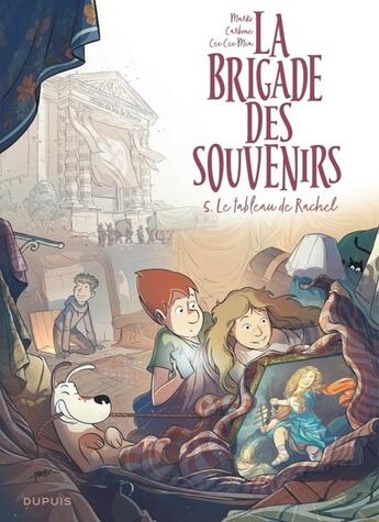 Couverture du livre « La brigade des souvenirs Tome 5 : Le tableau de Rachel » de Marko et Carbone et Mia Cee Cee aux éditions Dupuis