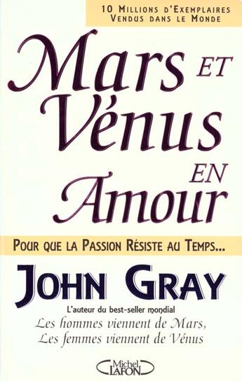 Couverture du livre « Mars et venus en amour » de Gray John Nicholas aux éditions Michel Lafon