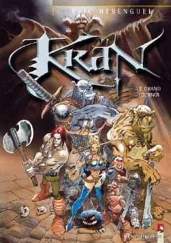 Couverture du livre « Krän le barbare Tome 4 : le grand tournoi » de Eric Herenguel aux éditions Vents D'ouest