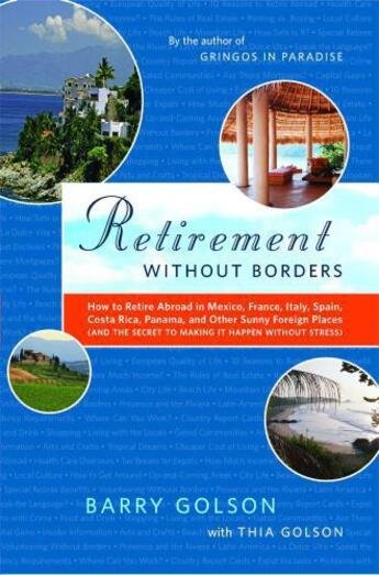 Couverture du livre « Retirement Without Borders » de Golson Barry aux éditions Scribner