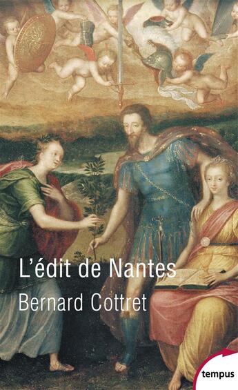 Couverture du livre « L'Edit de Nantes » de Bernard Cottret aux éditions Tempus/perrin