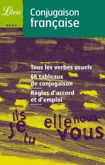 Couverture du livre « Conjugaison française » de  aux éditions J'ai Lu