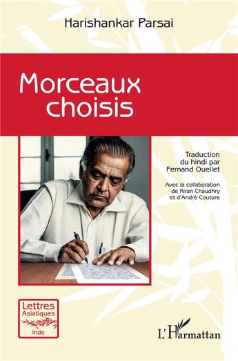 Couverture du livre « Morceaux choisis » de Harishankar Parsai aux éditions L'harmattan