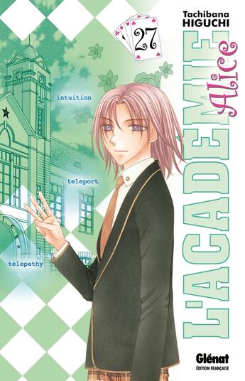 Couverture du livre « L'académie Alice Tome 27 » de Tachibana Higuchi aux éditions Glenat