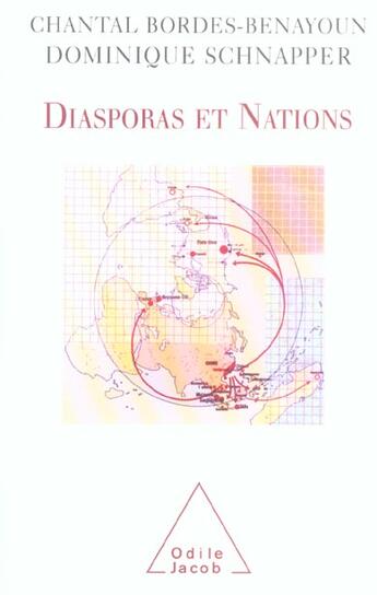 Couverture du livre « Diasporas et nations » de Bordes-Benayoun aux éditions Odile Jacob