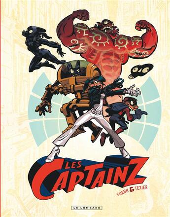 Couverture du livre « Les captainz » de Olivier Texier et Yoann aux éditions Lombard