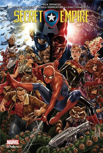 Couverture du livre « Secret empire » de Leinil Francis Yu et Andrea Sorrentino et Steve Mcniven et Nick Spencer aux éditions Panini