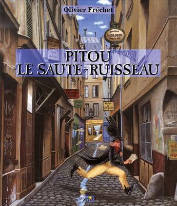 Couverture du livre « Pitou le saute-ruisseau » de Olivier Frechet aux éditions Aedis