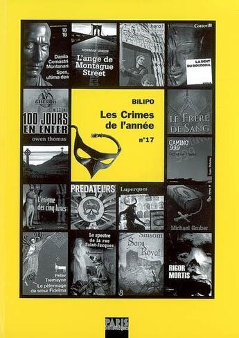 Couverture du livre « Les crimes de l'année t.17 » de  aux éditions Bibliocite