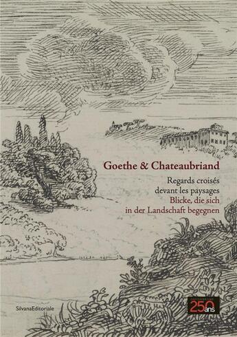 Couverture du livre « Goethe et Chateaubriand » de Bernard Dégout aux éditions Silvana