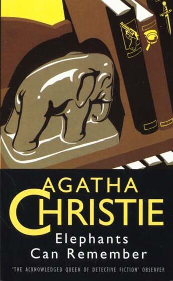 Couverture du livre « Elephants can remember » de Agatha Christie aux éditions Harper Collins Uk