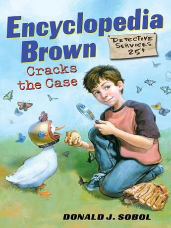 Couverture du livre « Encyclopedia Brown Cracks the Case » de Sobol Donald J aux éditions Penguin Group Us