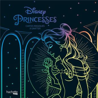 Couverture du livre « Cartes à gratter princesses » de  aux éditions Hachette Pratique