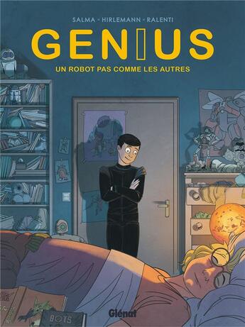 Couverture du livre « Genius Tome 1 : un robot pas comme les autres » de Salma Sergio et Stephane Hirlemann aux éditions Glenat