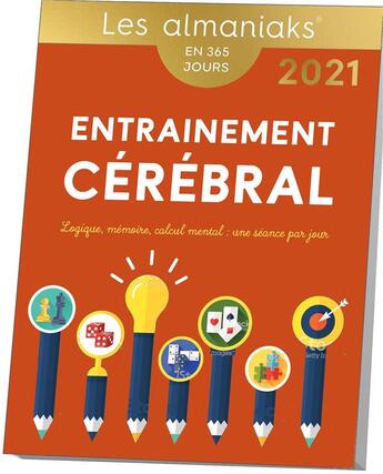 Couverture du livre « Entraînement cérébral (édition 2021) » de  aux éditions Editions 365