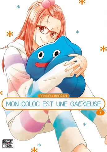 Couverture du livre « Mon coloc est une gameuse Tome 7 » de Renjuro Kindaichi aux éditions Delcourt