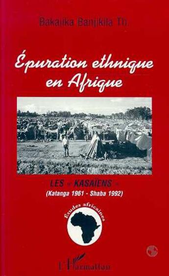 Couverture du livre « Épuration ethnique en Afrique - les 